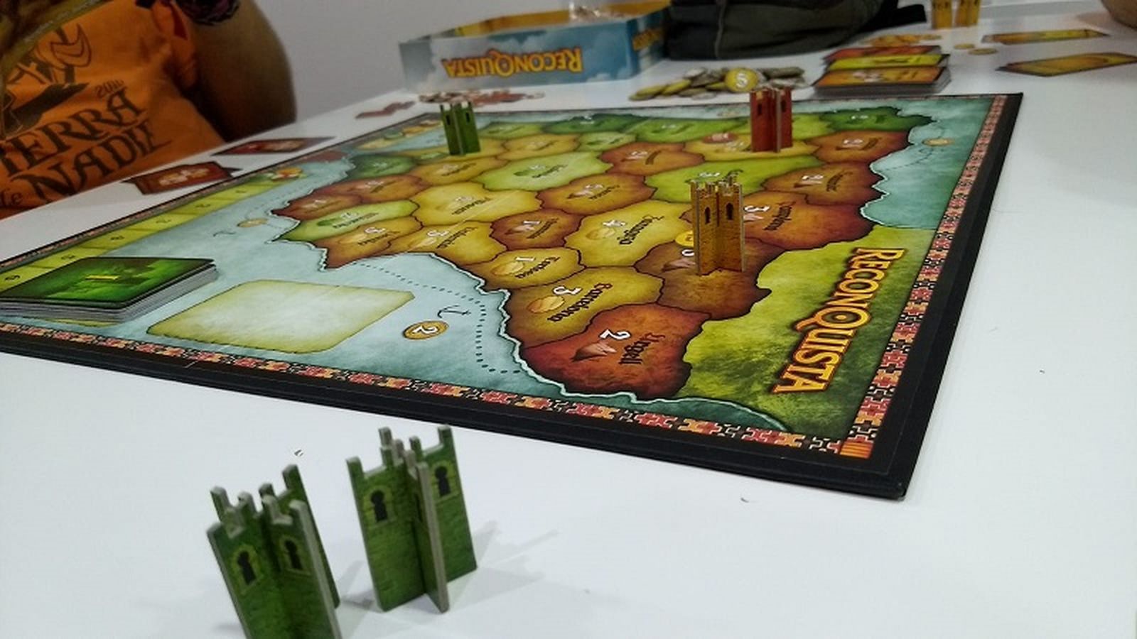 Reconquista, uno de los juegos disponibles en esta cita / EL SOLITARIO JM