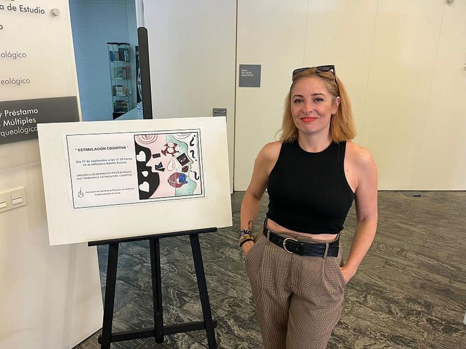 Arantza Lorenzo, gerente de AFA./ FOTO J.A.G.