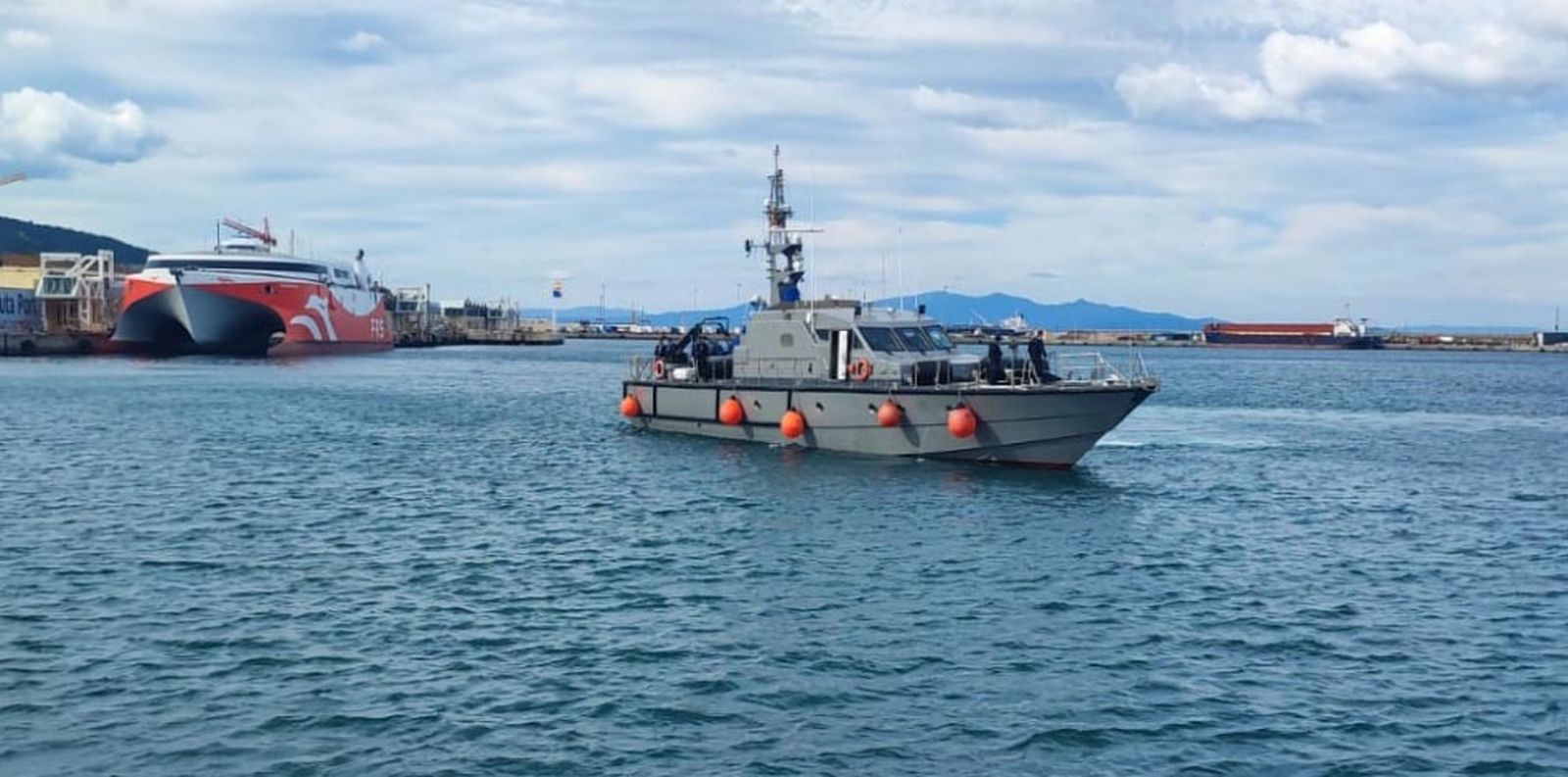 El patrullero "Isla de León"/FOTO ARMADA