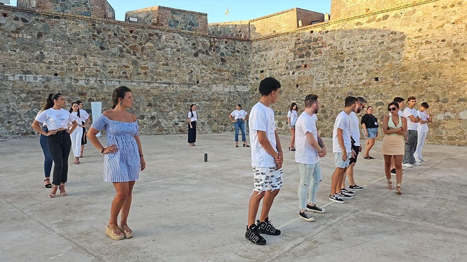 Ensayos en las Murallas Reales./ FOTO CEDIDA