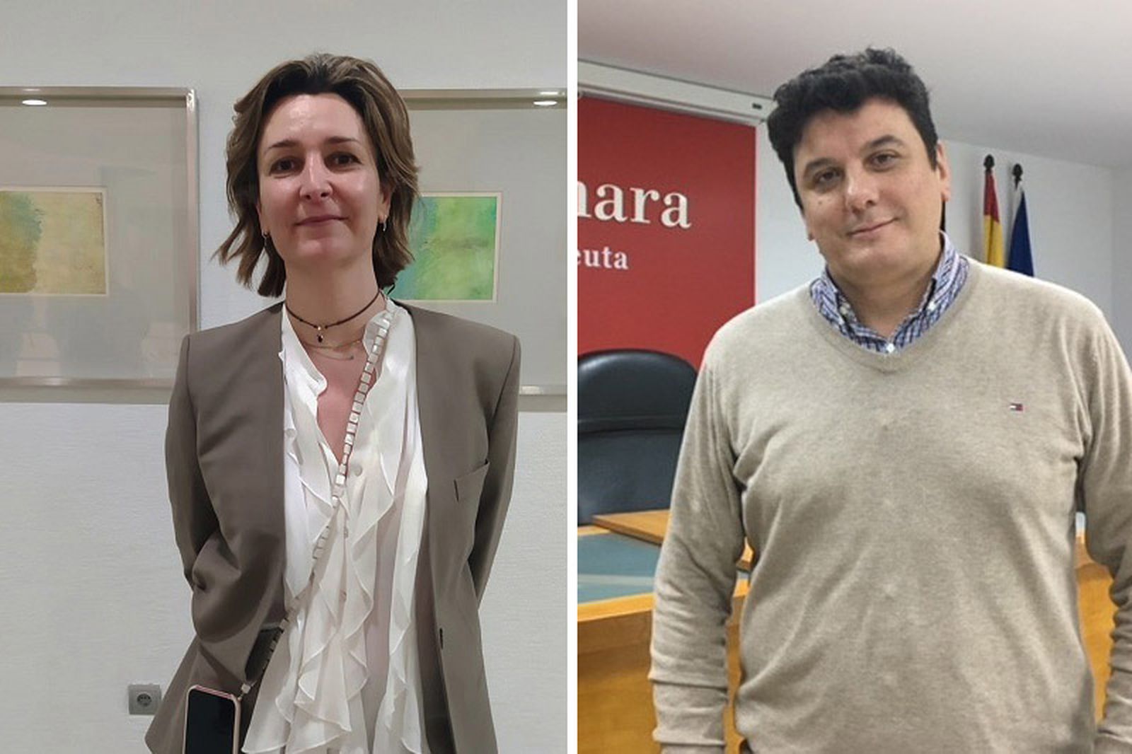 Arantxa Campos y Joaquín Mollinedo. / FOTO EL PUEBLO