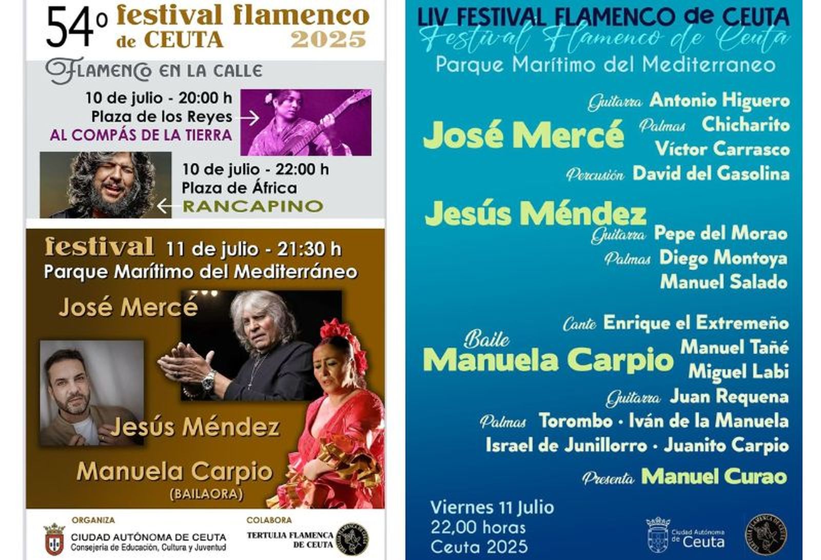 Carteles del festival. / FOTOS CEDIDAS