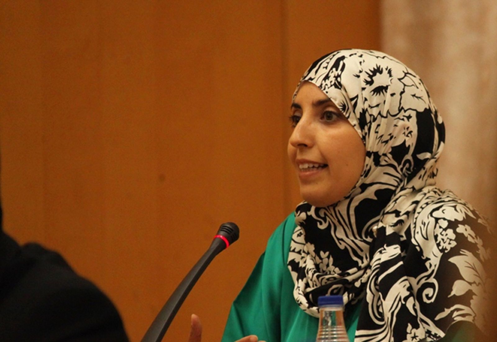 La líder de MDyC, Fatima Hamed. / FOTO E.P.