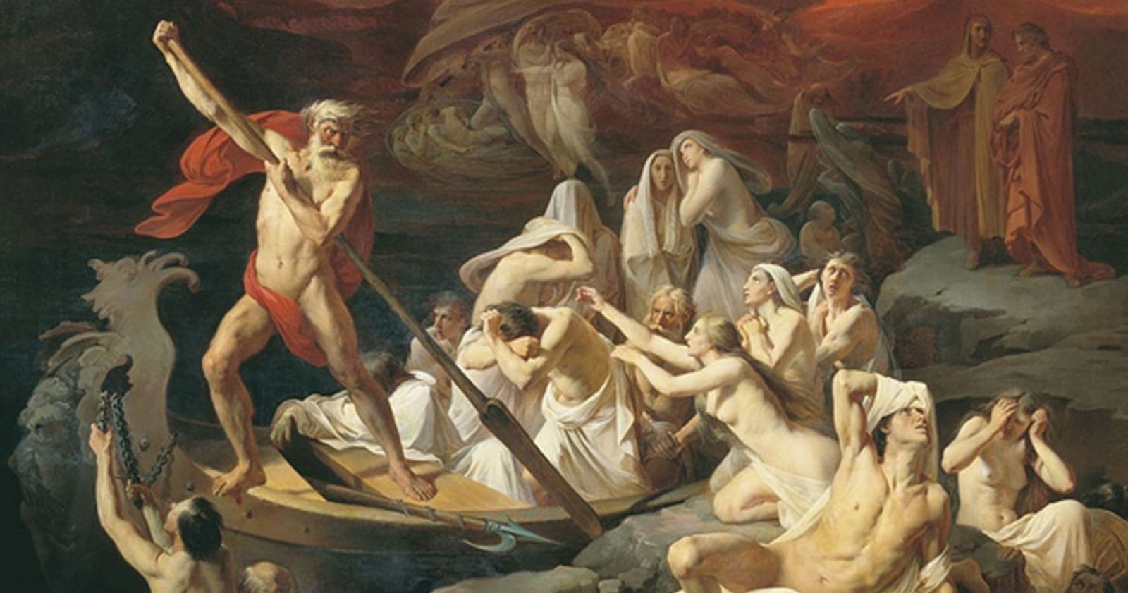 Caronte, el barquero del infierno. / FOTO CEDIDA