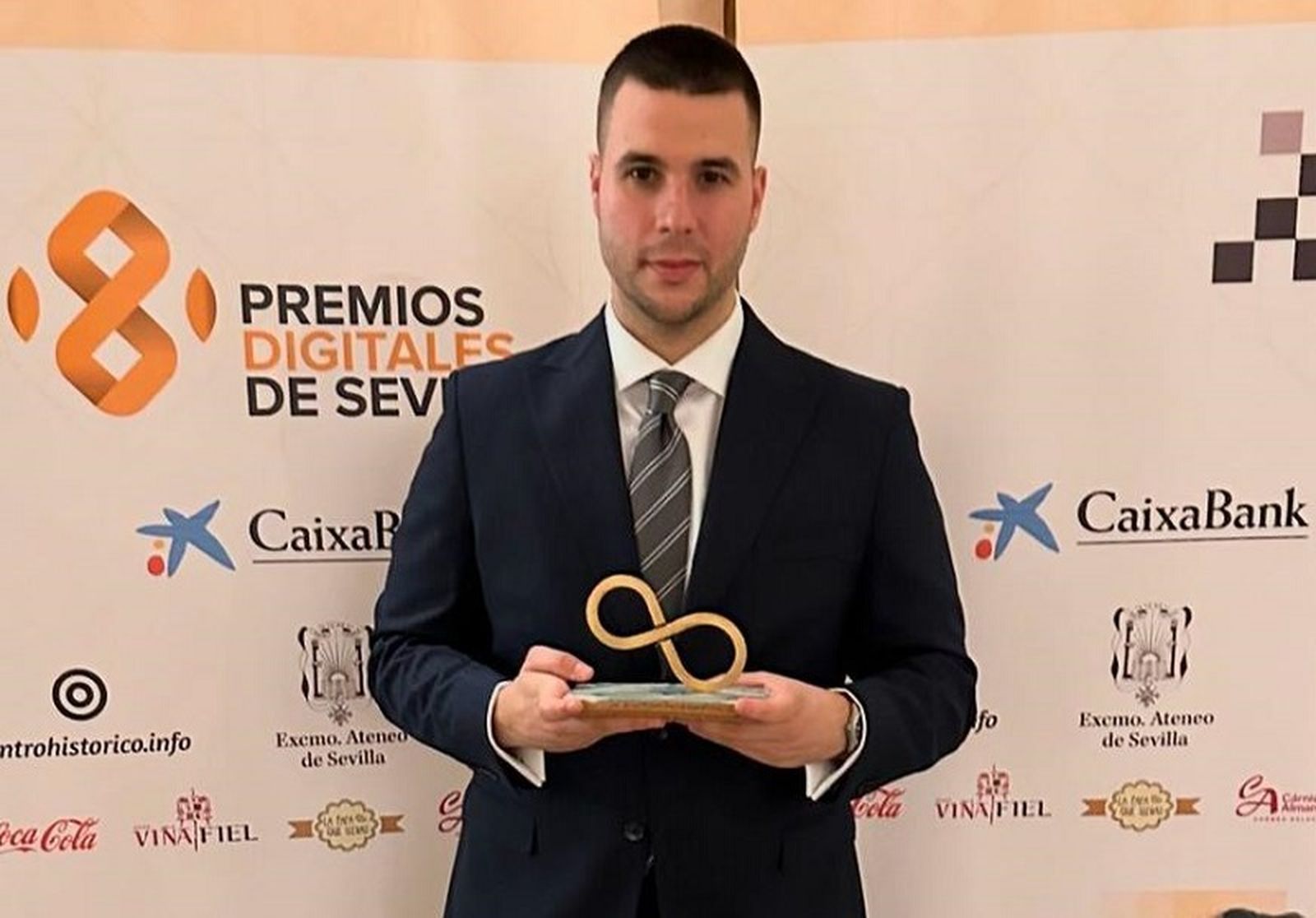 Carlos González, premio digital a la mejor foto/video de Sevilla | FOTO CEDIDA