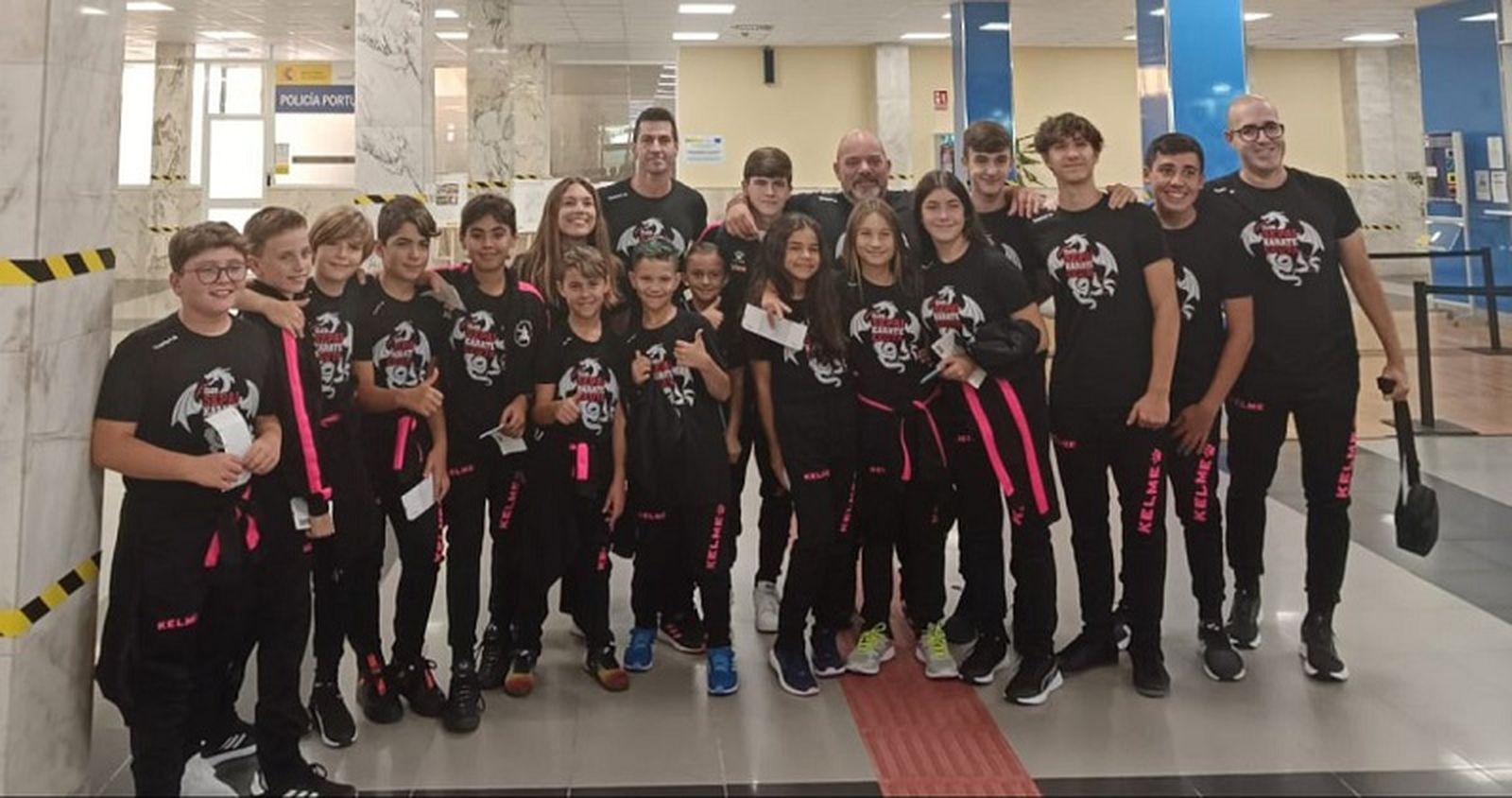 La delegación ceutí, rumbo a Palma del Río. / FOTO CEDIDA
