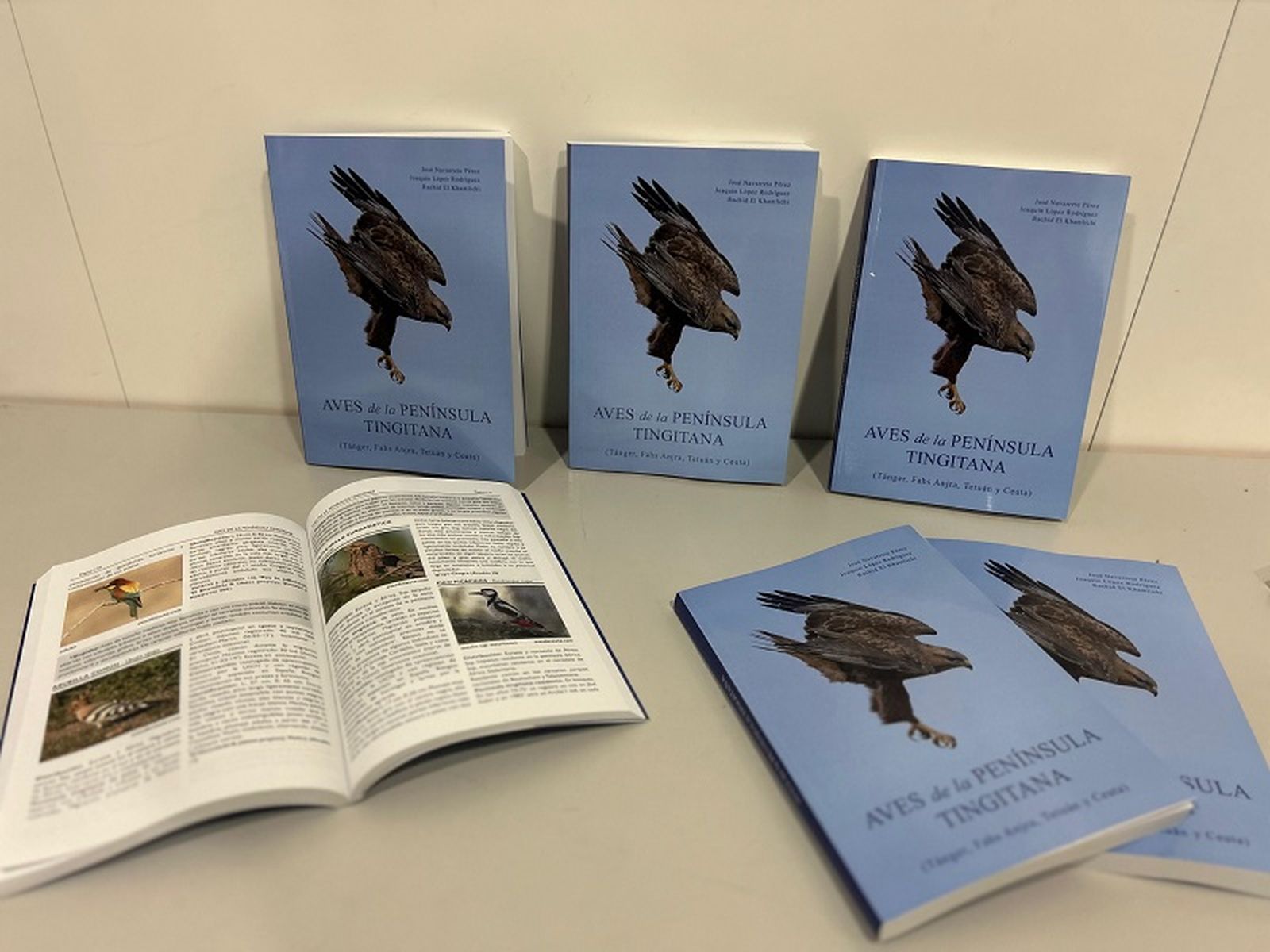 Presentación del libro "Aves de la península tingitana" | FOTO E.A.Z.