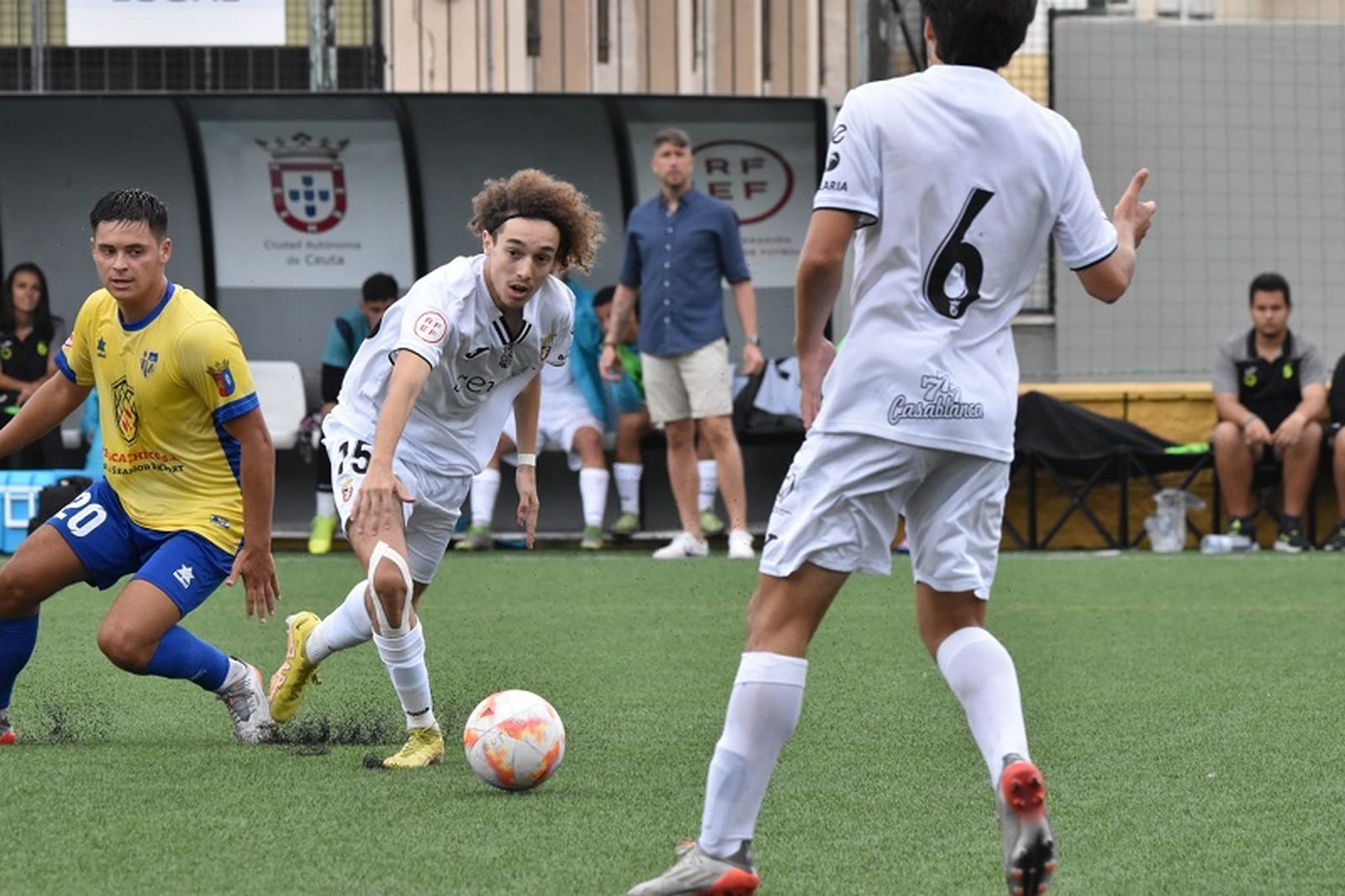Kelil Benkalouche jugó sus primeros minutos en Tercera División RFEF. / FOTO NICOL’S
