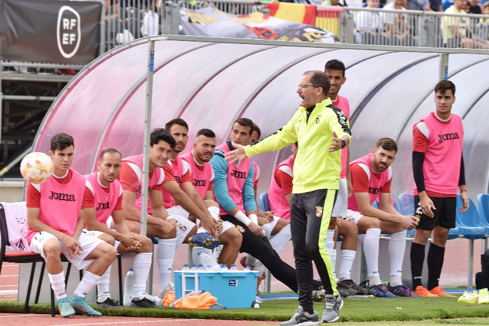 José Juan Romero, este domingo ante el Algeciras. / FOTO NICOL'S