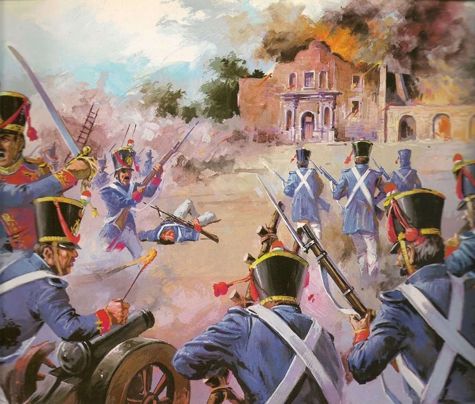 Batalla de el Álamo. / FOTO CEDIDA