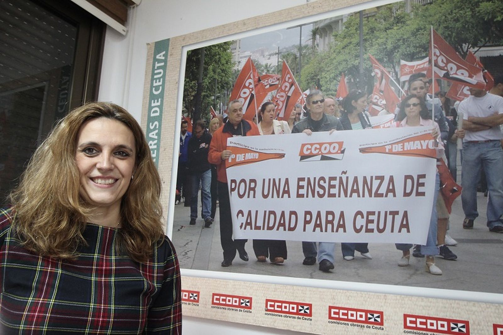 Lorena Díaz, secretaria general de CCOO/ Educación- Archivo