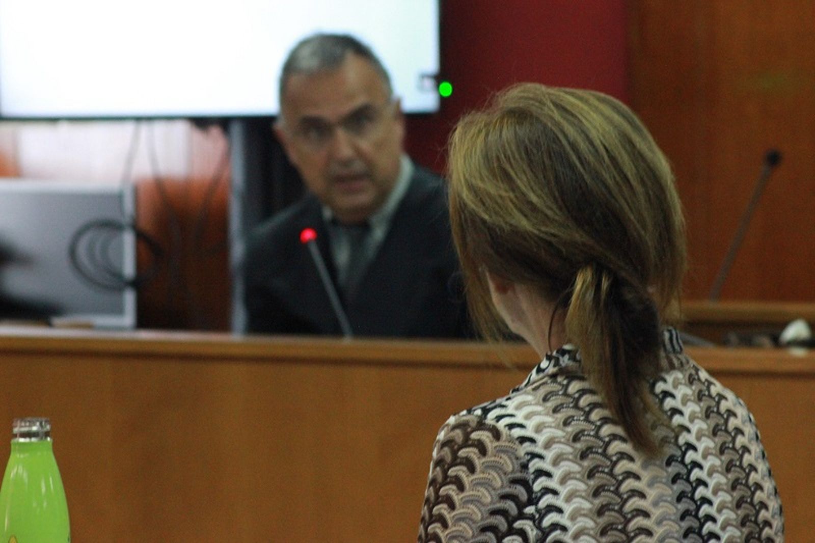 Mabel Deu responde al abogado de la Ciudad. / FOTO S.C.