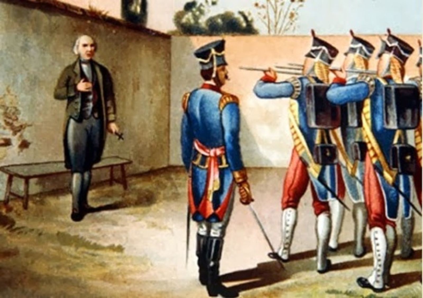 Fusilamiento del Cura Hidalgo 30/07/1.811. / FOTO CEDIDA