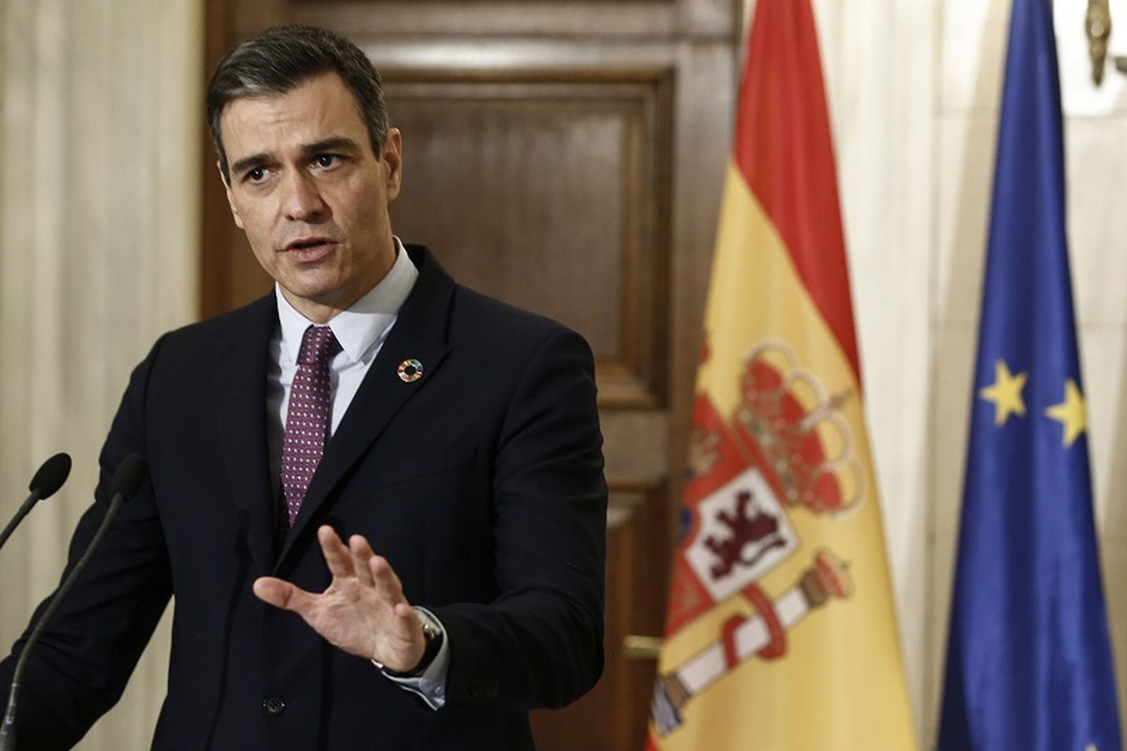 El presidente del Gobierno, Pedro Sánchez, en una imagen de archivo. / FOTO EL PUEBLO
