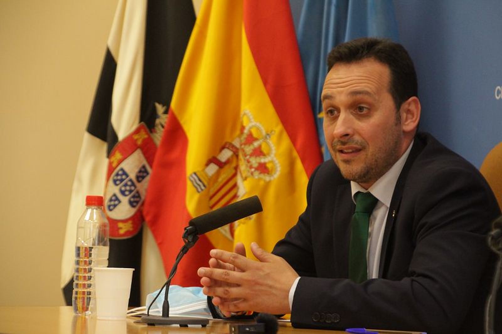 Juan Sergio Redondo, presidente de Vox Ceuta. / FOTO REDUAN