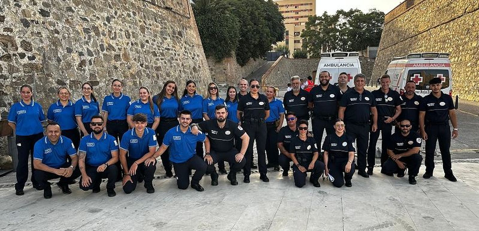 Trabajadores de Atento ServiCeuta S.L. y SEGURCEUTA./ FOTO CEDIDA