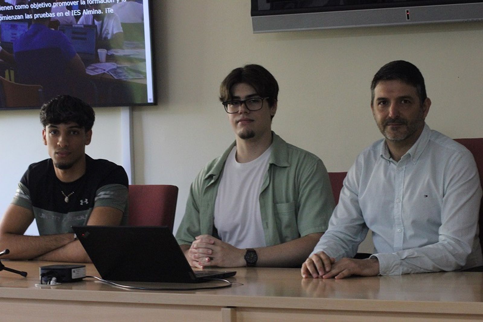 Presentación de la web Ceuta Skills 2025. / FOTO S.C.