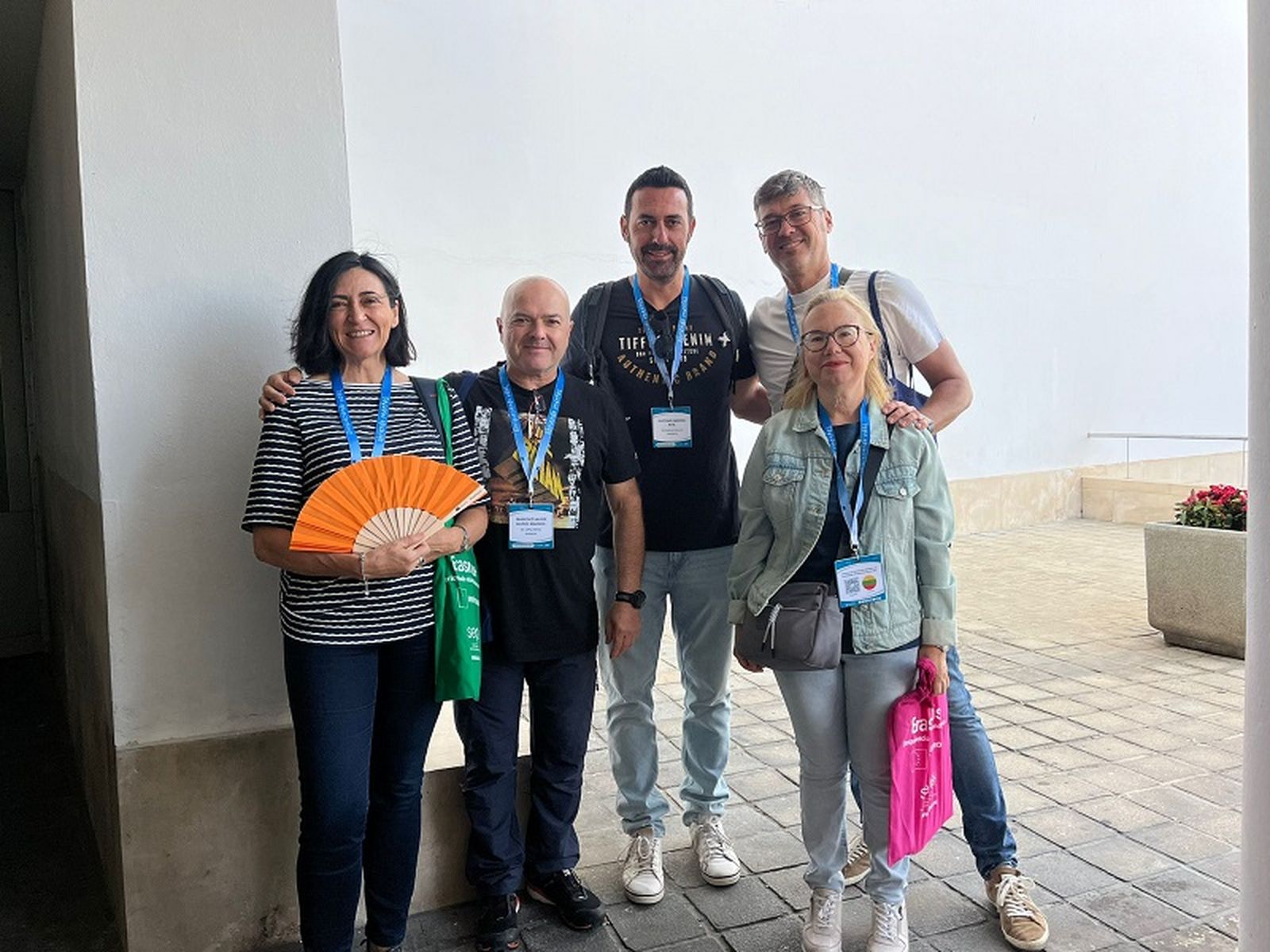 Profesores y responsables Erasmus+ que asistieron a las ‘Jornadas iniciales de proyectos de movilidad Erasmus+ de Formación Profesional 2024’ / FOTO C.L.