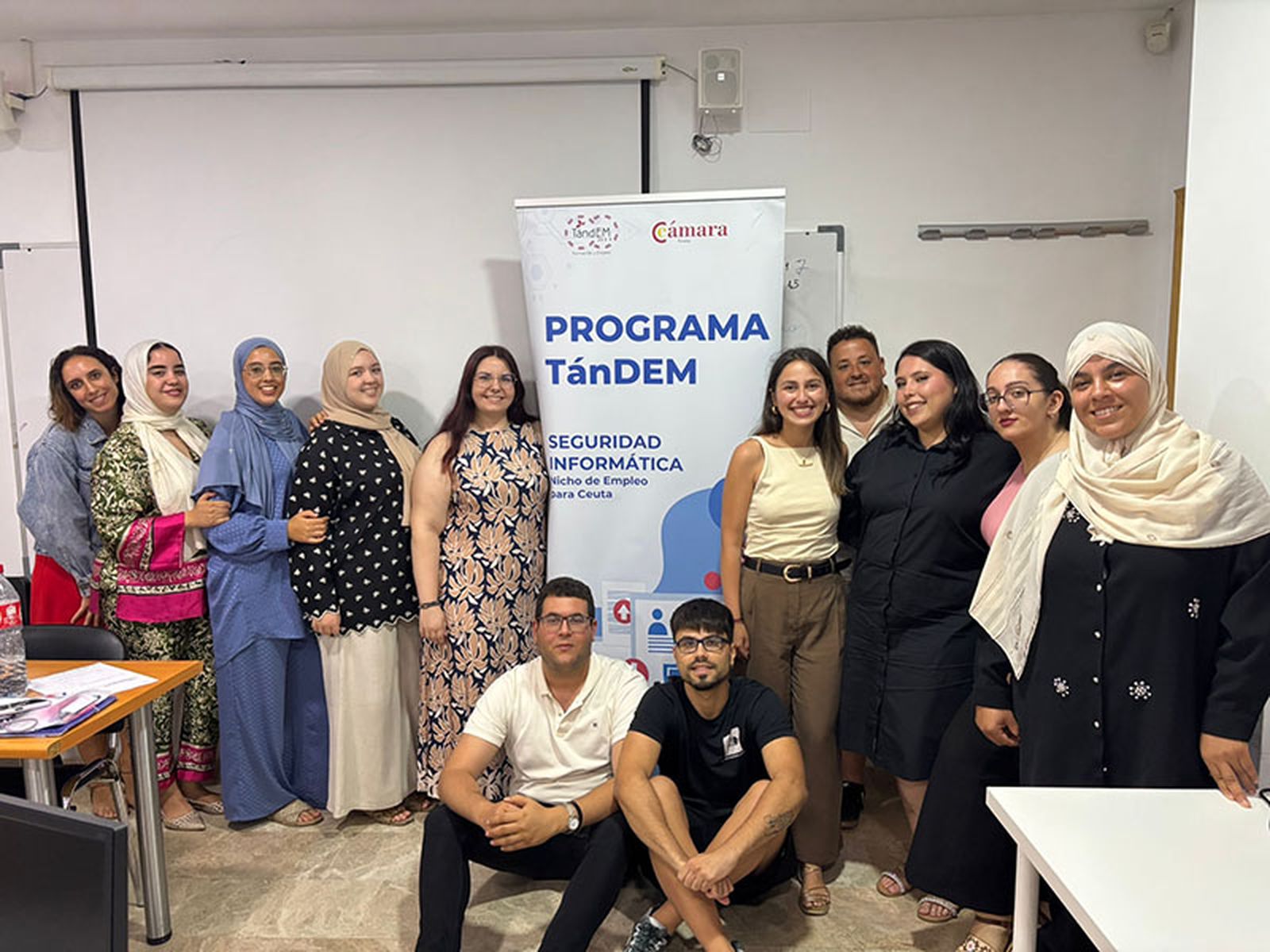 Alumnos participantes en el programa/FOTO CEDIDA