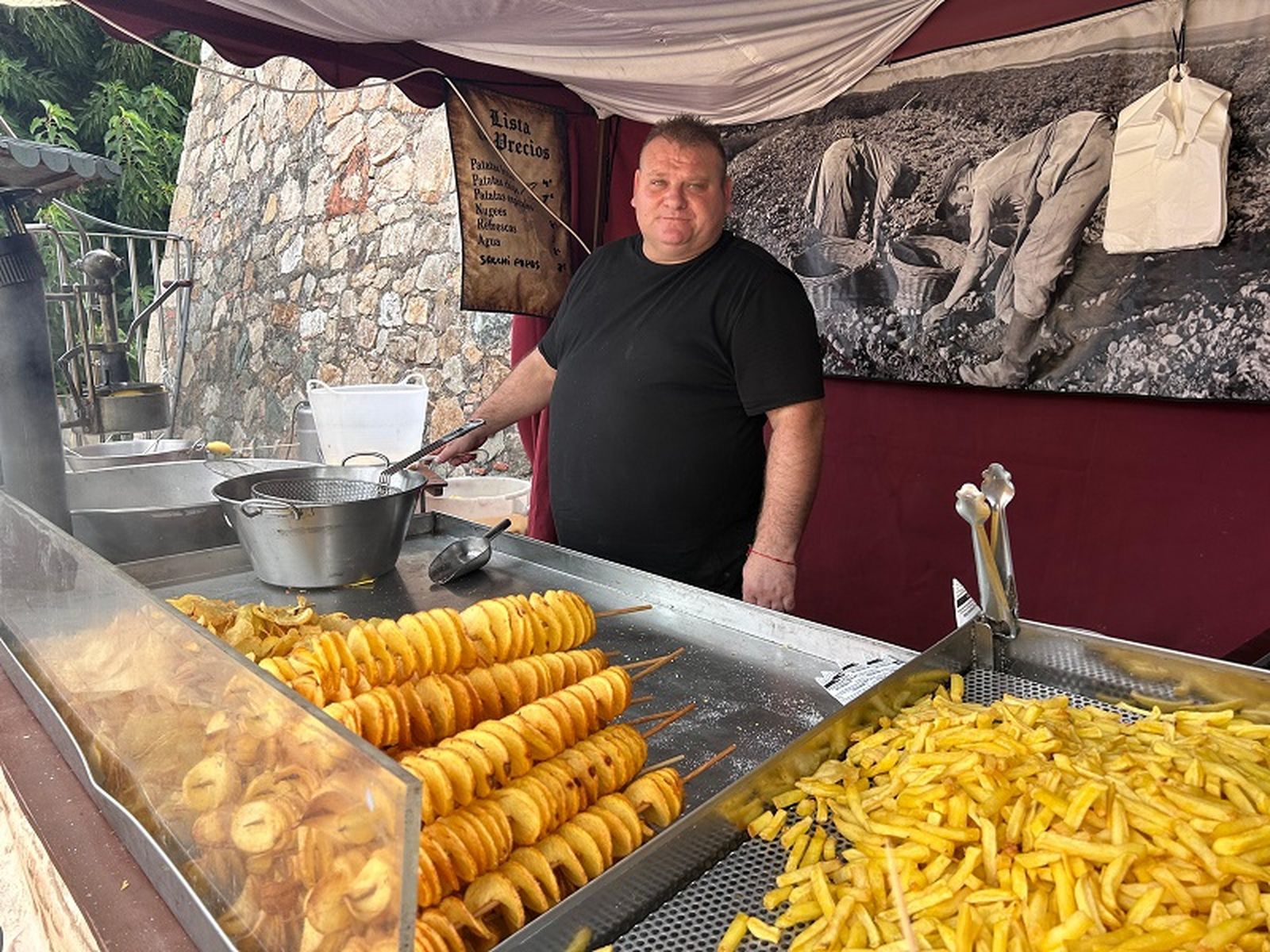 La patata rizada es la nueva moda | FOTO E.A.Z.