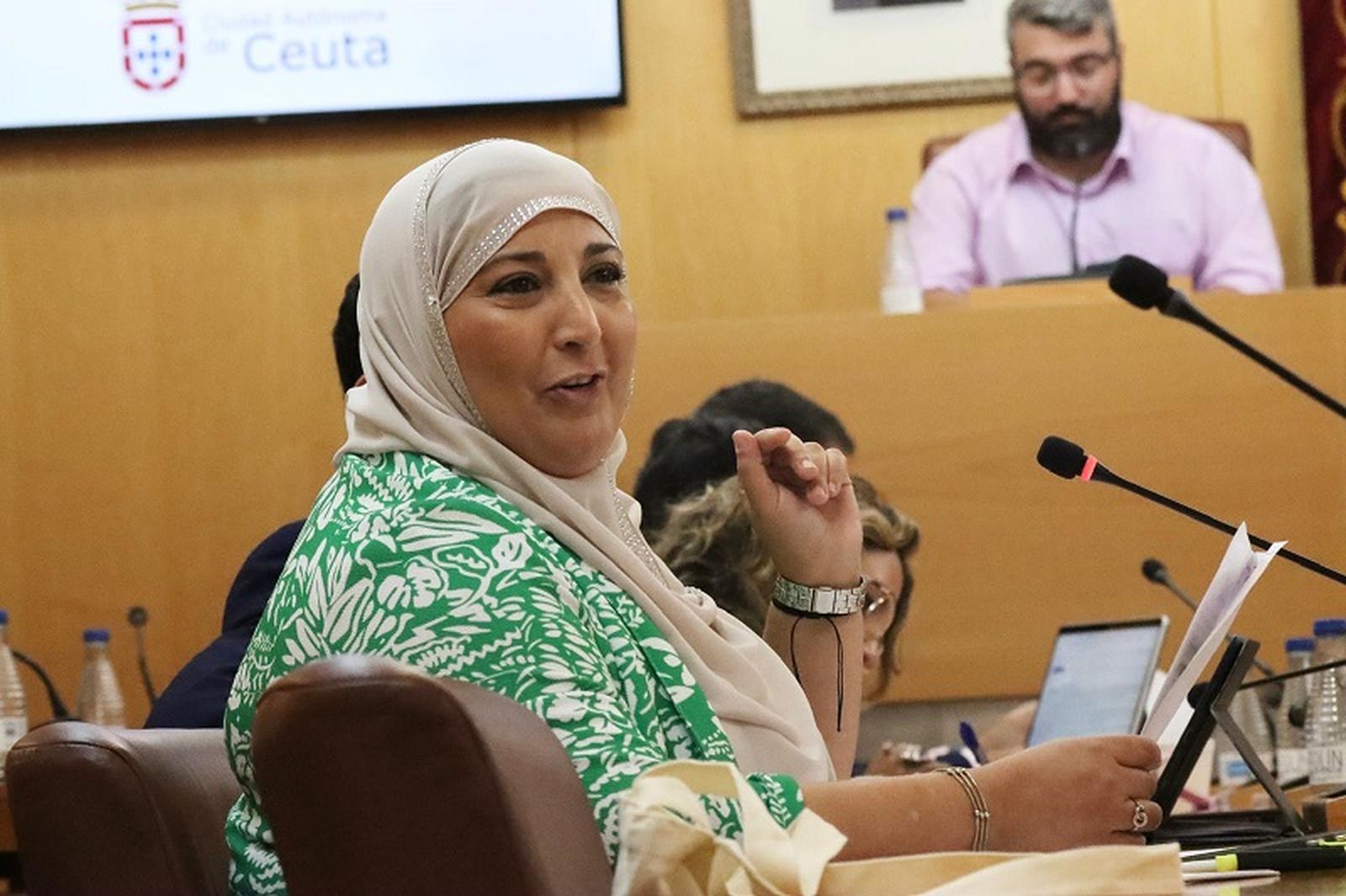 La diputada del MDyC, Nadia Mohamed. / FOTO REDUAN