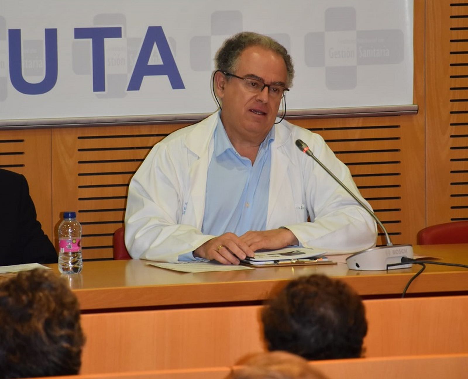 El coordinador de Formación Continuada del HUCE, Jacobo Díaz. / FOTO NICOL´S