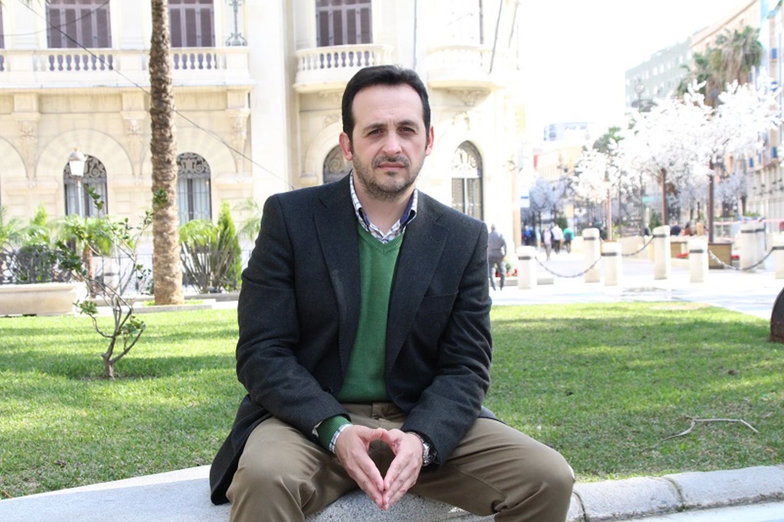 El presidente de Vox en Ceuta, Juan Sergio Redondo/ FOTO EL PUEBLO