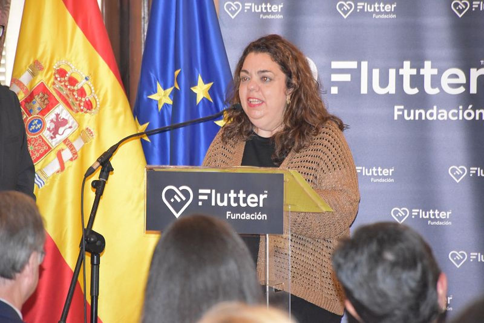 La delegada del Gobierno, Cristina Pérez, durante la presentación, este miércoles/ FOTO NICOL'S