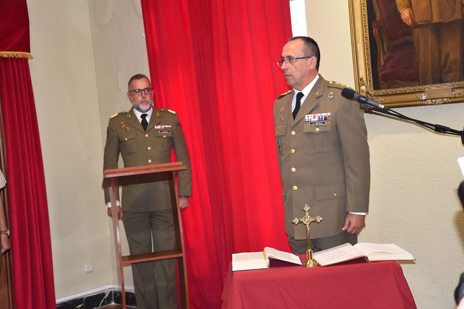 Jura del cargo del coronel Jiménez Portillo | FOTO NICOLS