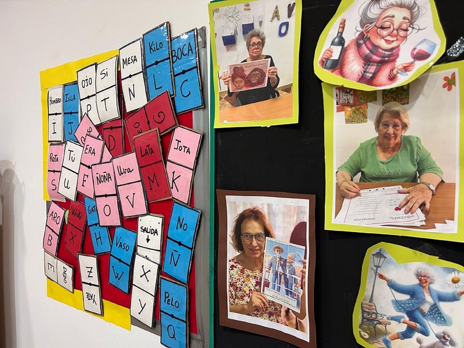 Manualidades cognitivas manipulativas. / FOTO E.A.Z.