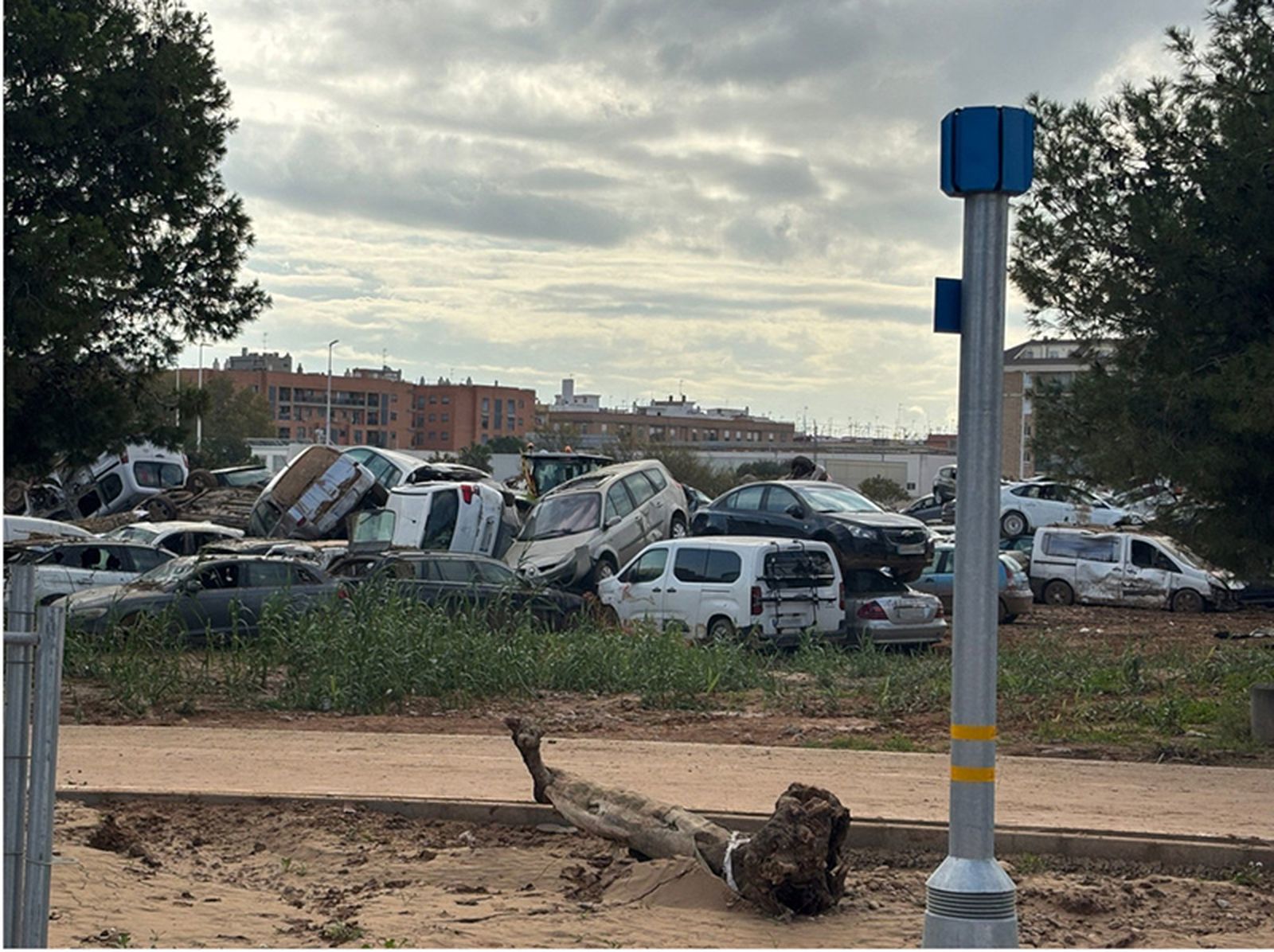 Efectos de la DANA a su paso por la Comunidad Valenciana /FOTO: DGT