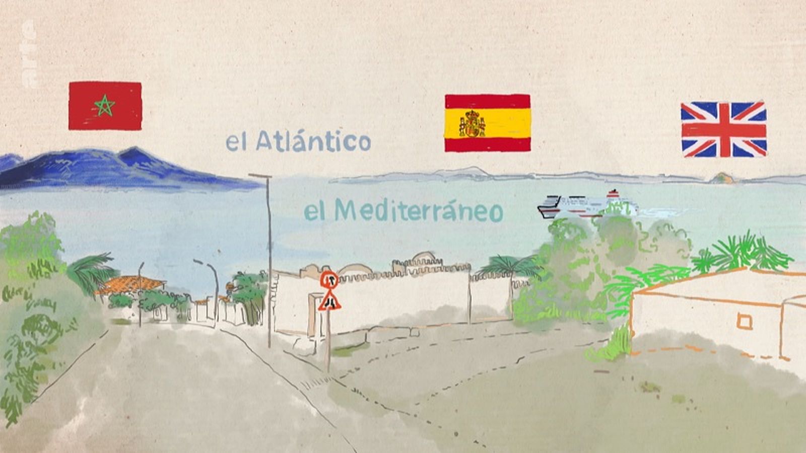 Fotograma del episodio sobre Ceuta en el programa Karambolage . / FOTO CAPTURA