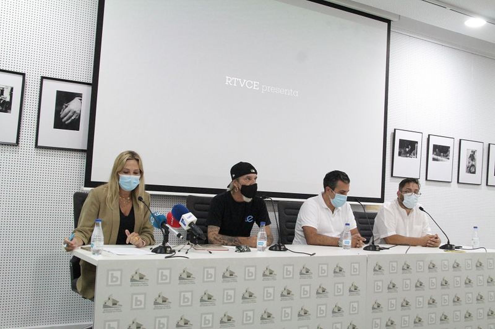 Durante el acto de presentación del documental celebrado hoy. / FOTO REDUAN