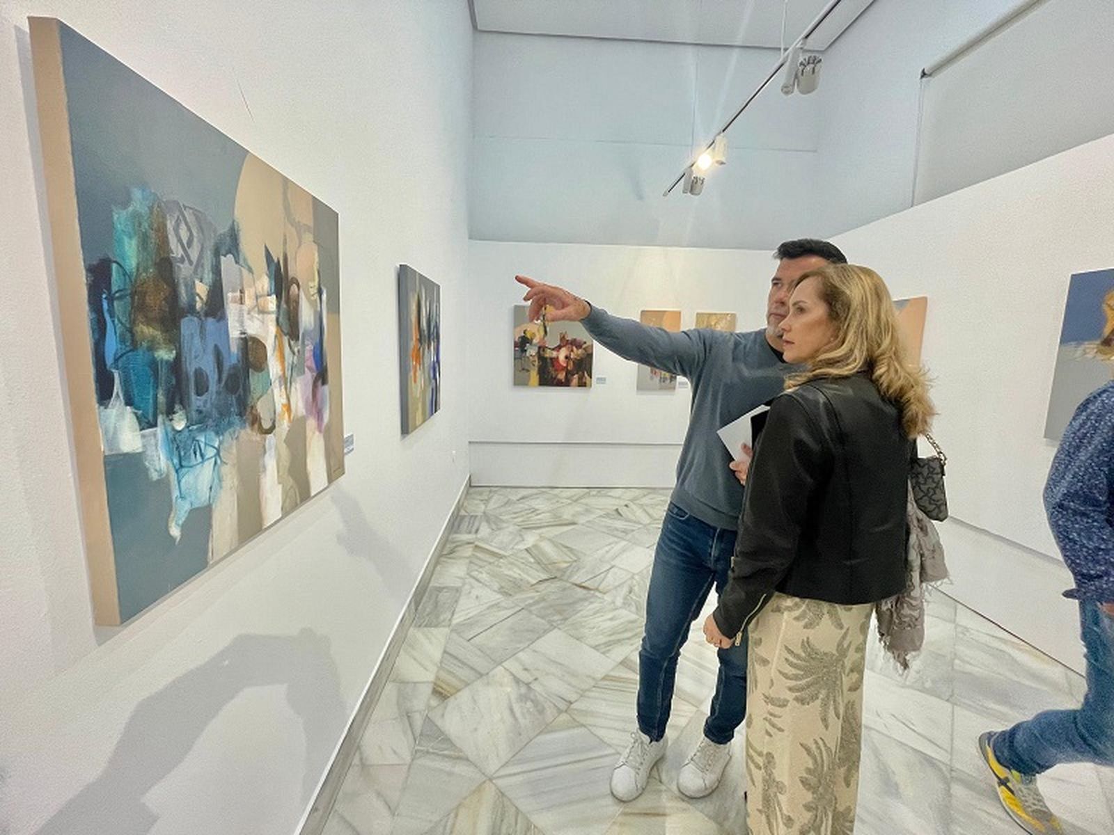 Llega la exposición ‘Sentir’ por el 90 aniversario de los estudios de Magisterio en Ceuta. / FOTO REDUAN