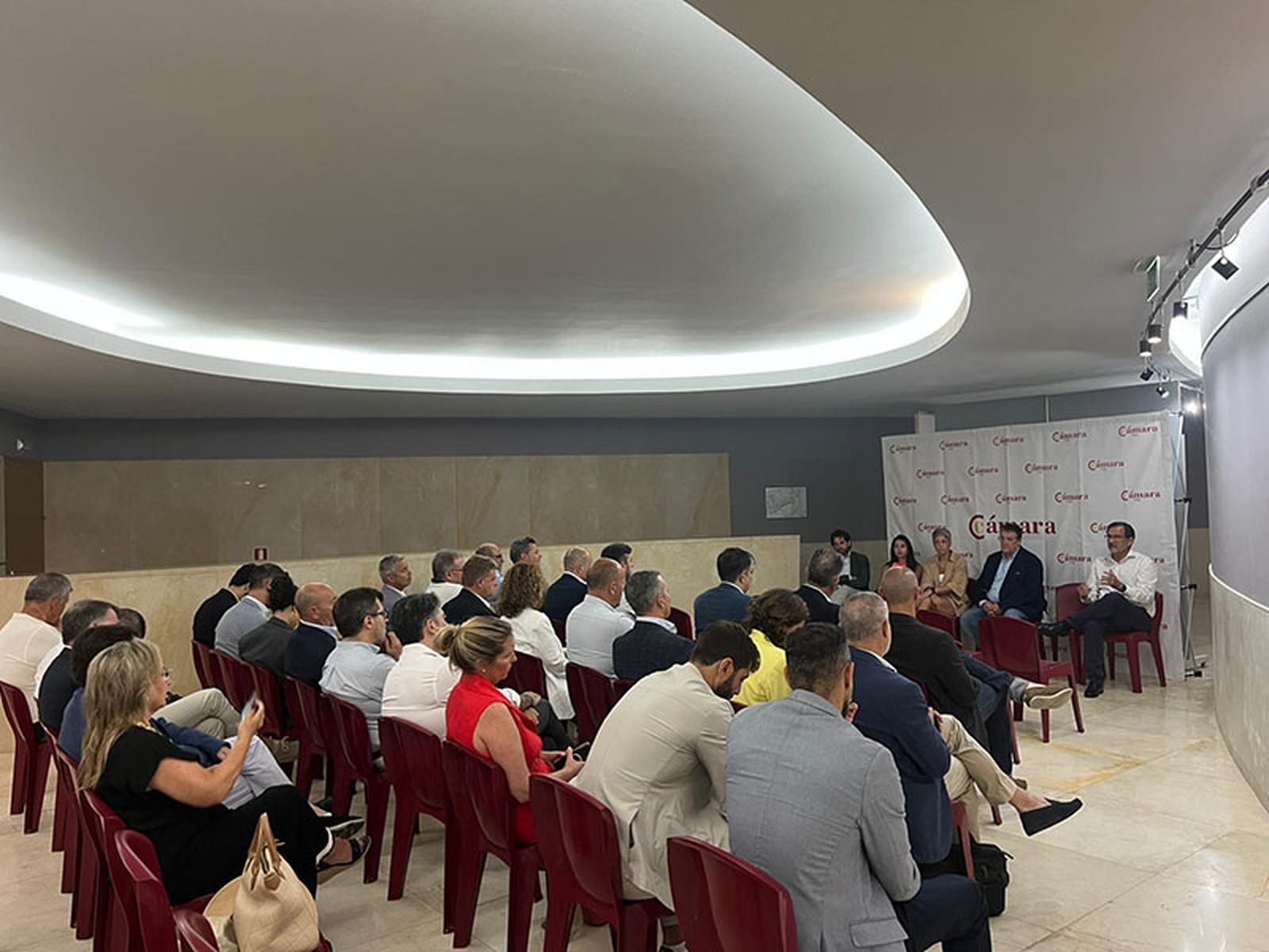 Un momento de la reunión celebrada en el Teatro Revellín/FOTO CEDIDA