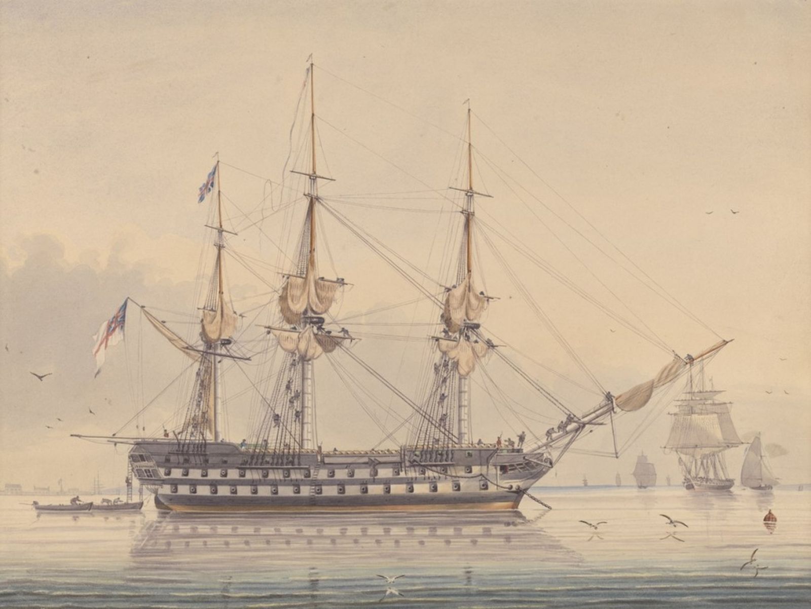 HMS Donegal. / CEDIDA