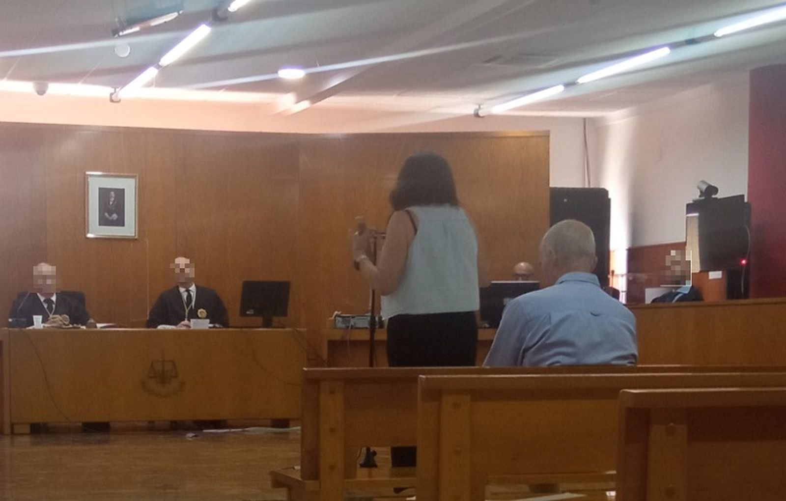 Imagen del juicio en la Audiencia. / FOTO EL PUEBLO