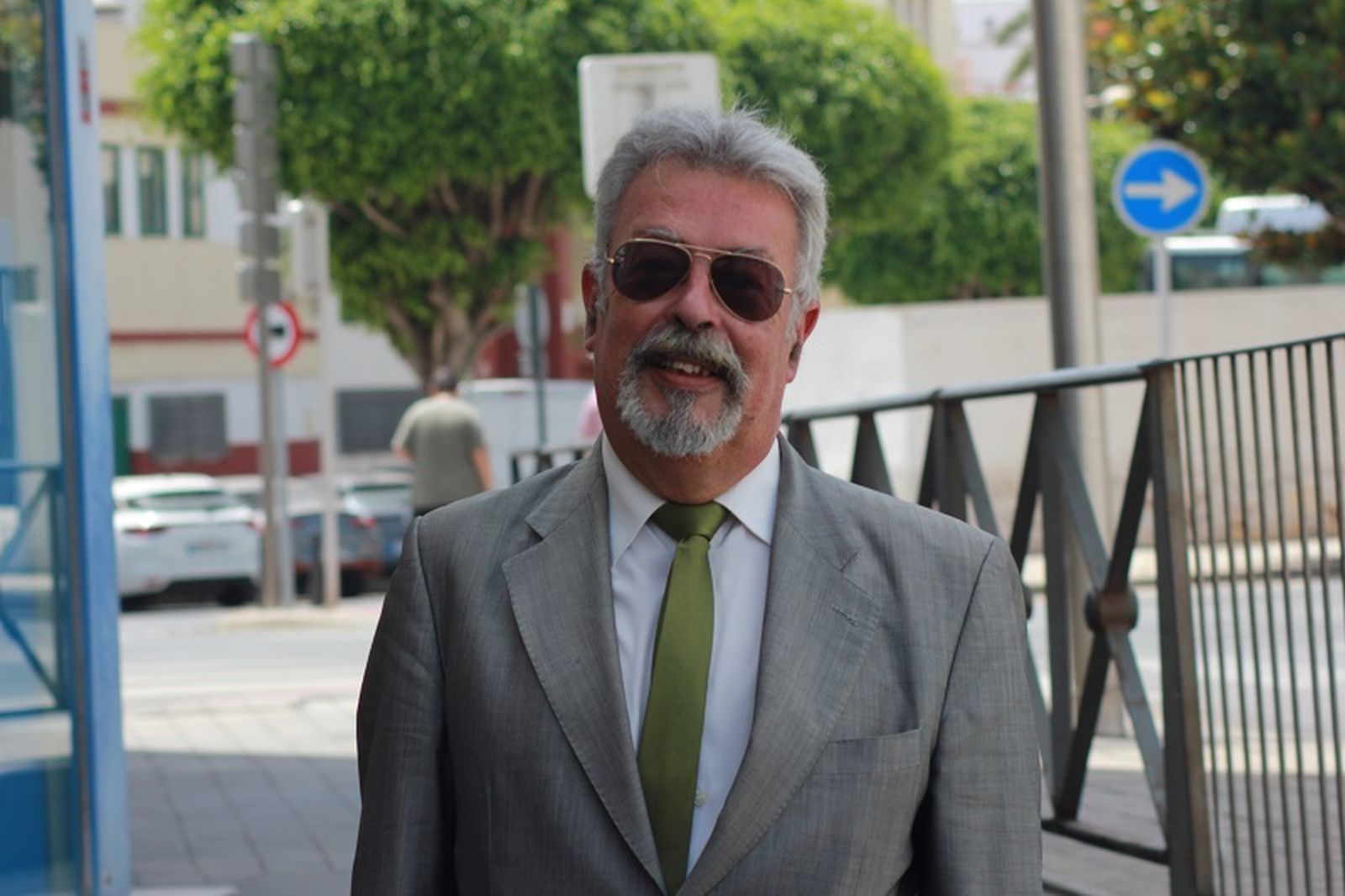 El abogado de la acusación particular en el juicio sobre el retorno "ilegal" de menores en 2021, Estanislao Naranjo. / FOTO S.C.