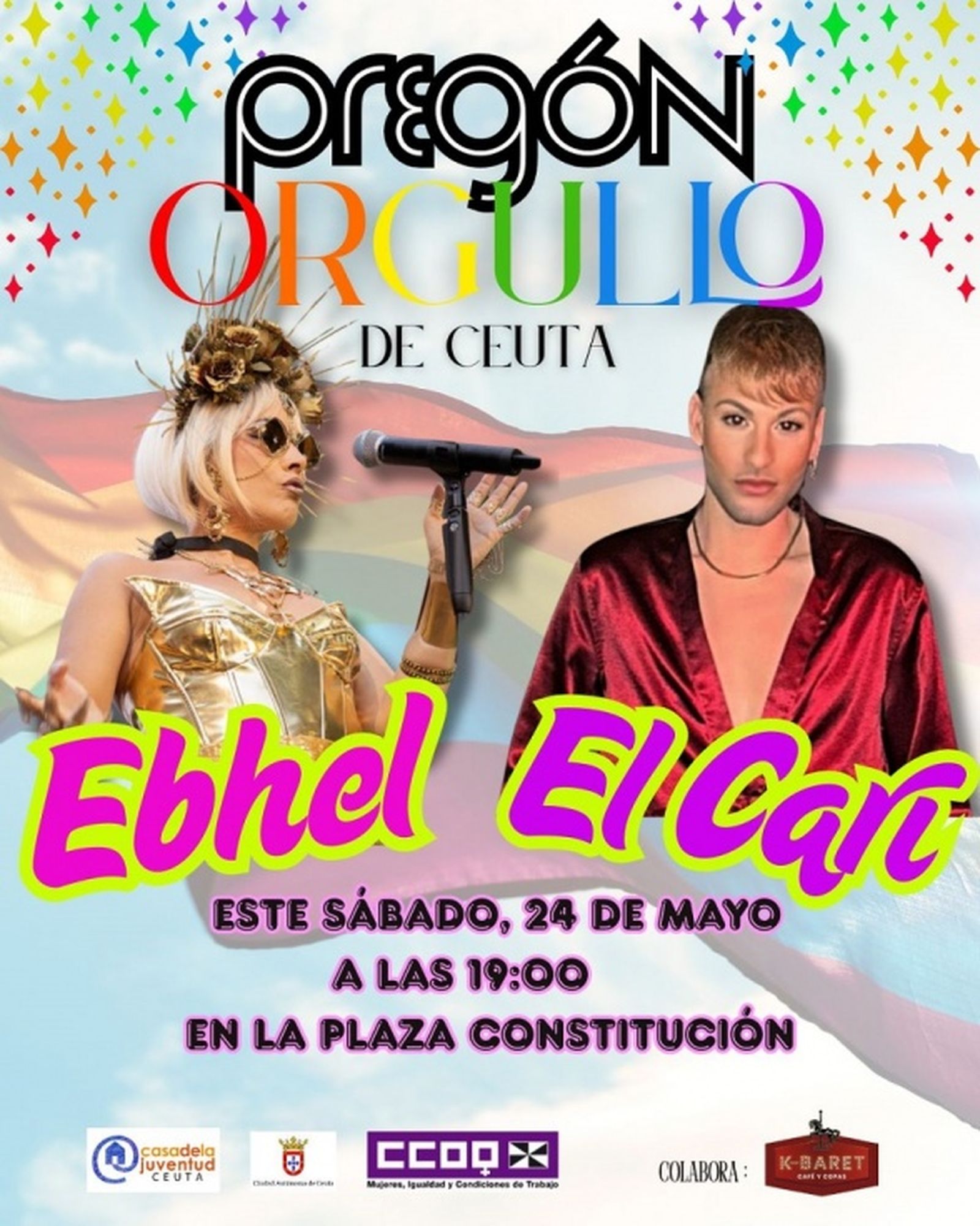 Cartel del pregón. / FOTO CCOO