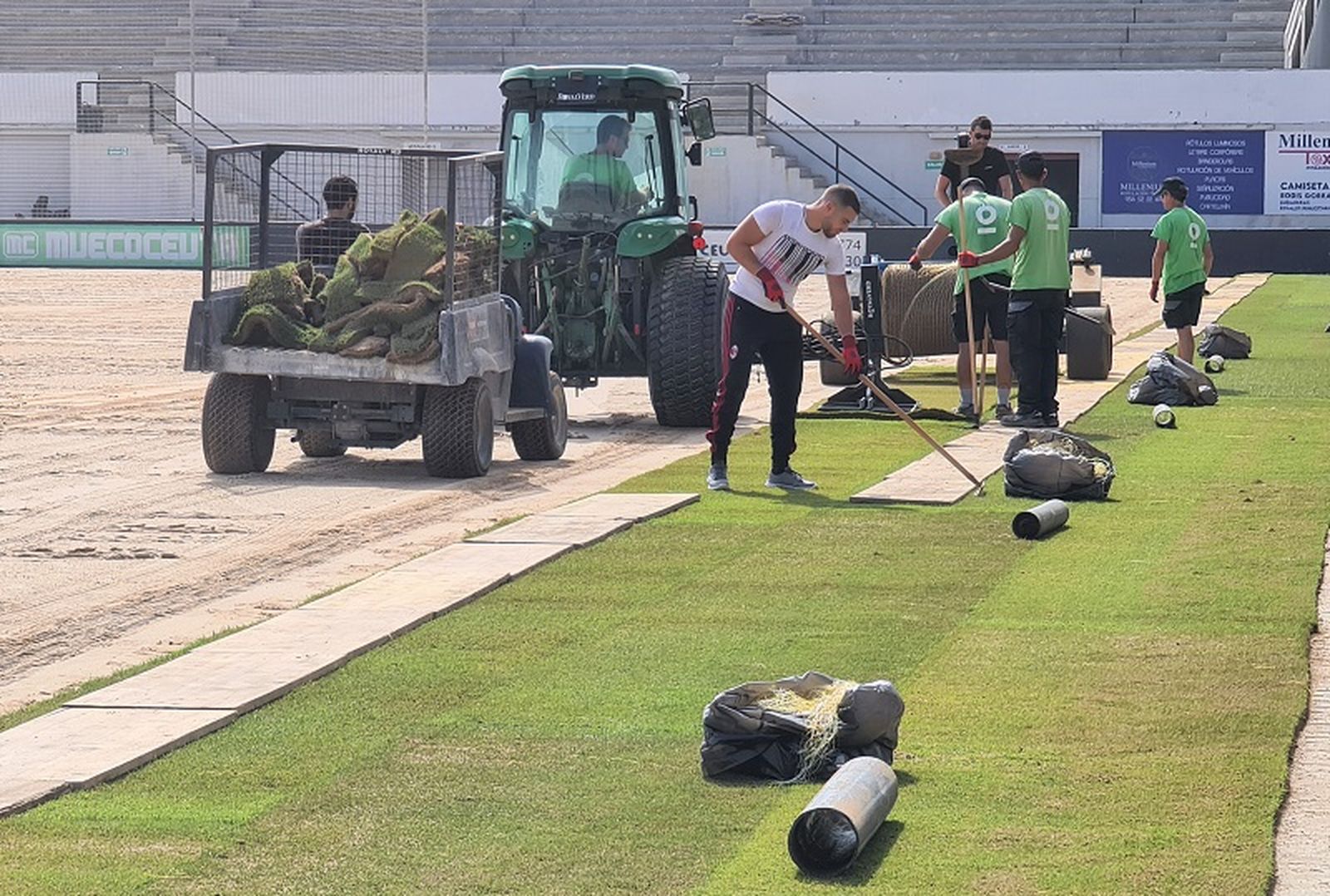 La territorial sigue las recomendaciones de la empresa Royalverd. / FOTO RFFCE