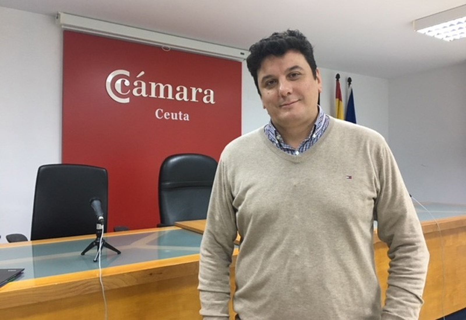 El secretario general de la Cámara de Comercio, Joaquín Mollinedo/FOTO EL PUEBLO