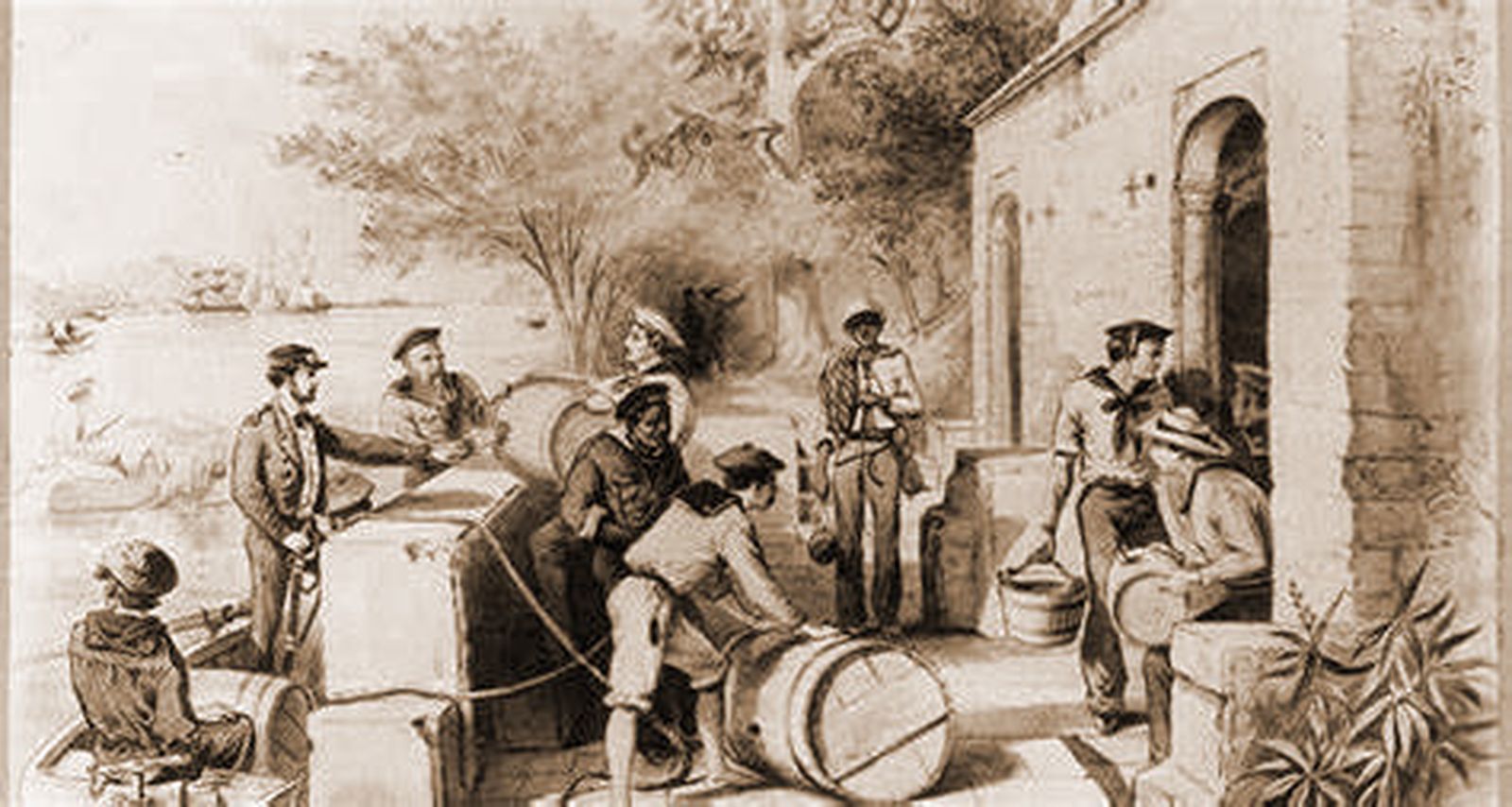 Foto, Santo Domingo Siglo XIX. / FOTO CEDIDA