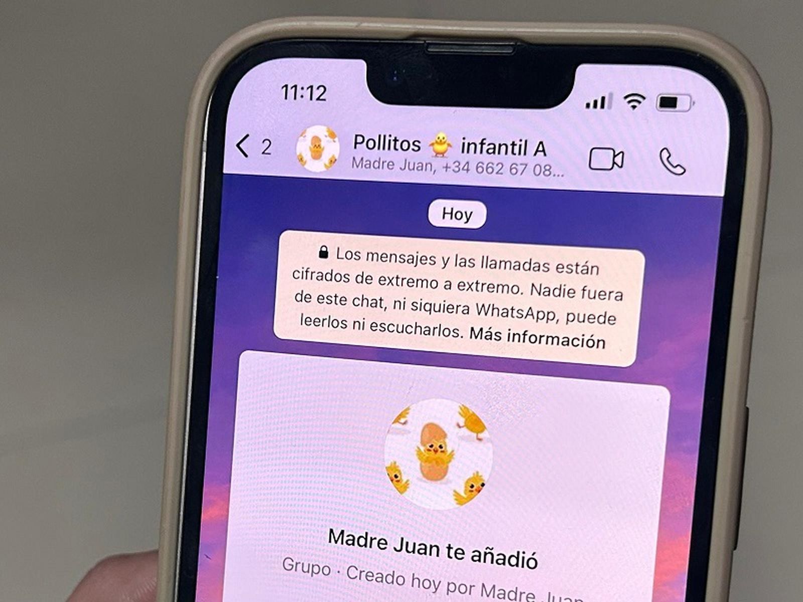 Grupos de Whatsapp escolares | FOTO E.P.