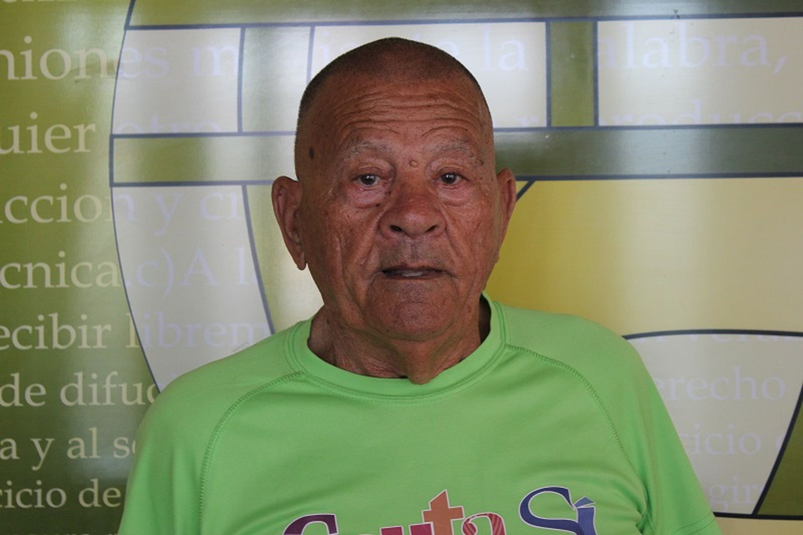 El sensei Cristóbal en El Pueblo. / FOTO S.C.