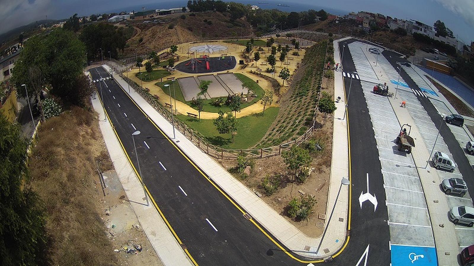 Vista del parque del Poblado Regulares/FOTO CIUDAD AUTÓNOMA