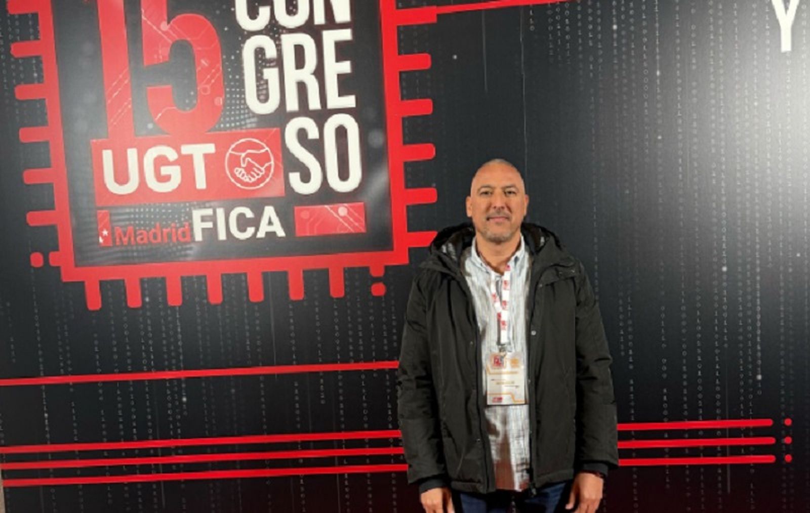 Liasin Ahmed, secretario general de FICA UGT-CEUTA / Archivo