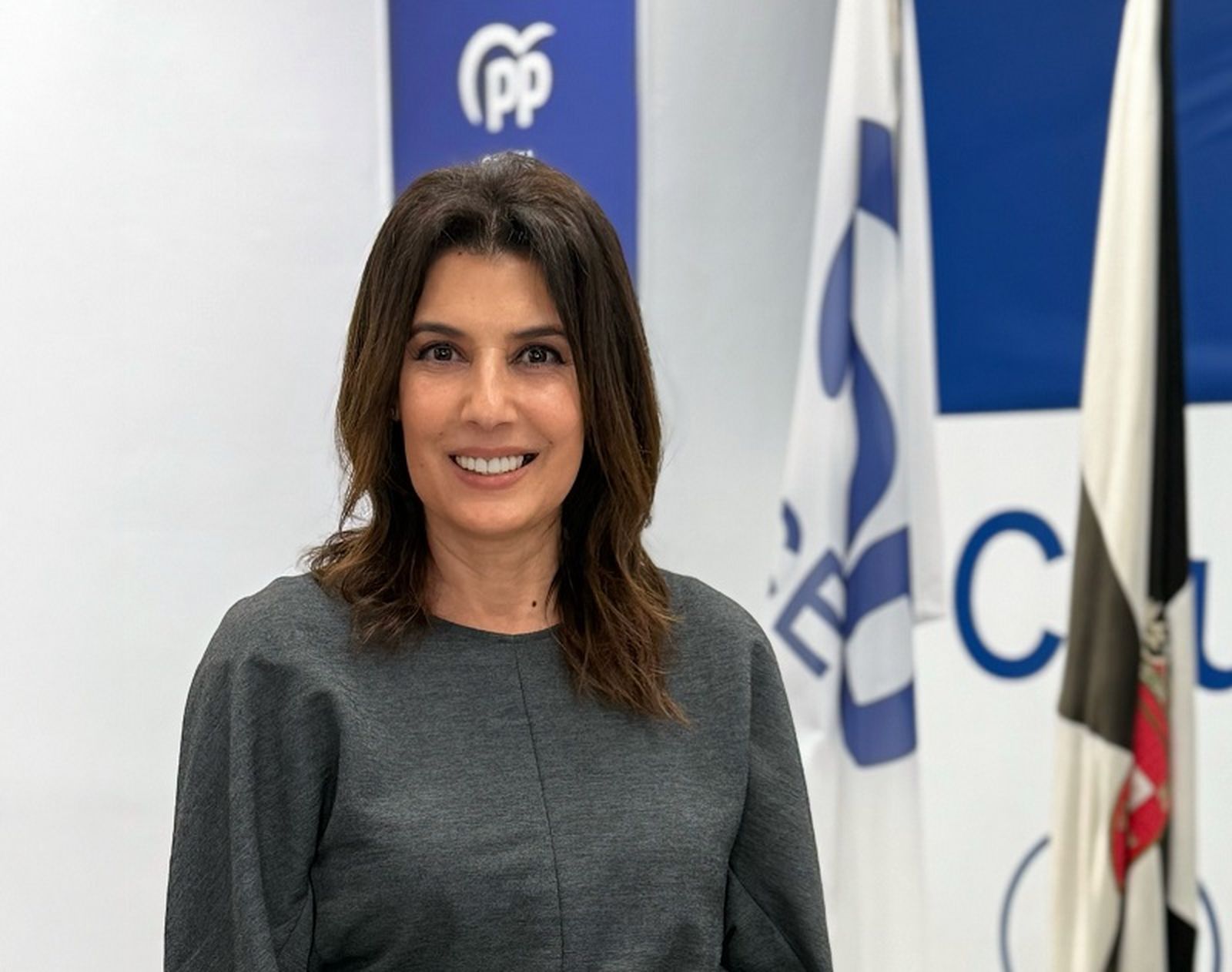 La vicesecretaria del PP, Cleopatra R'kaina. / FOTO CEDIDA