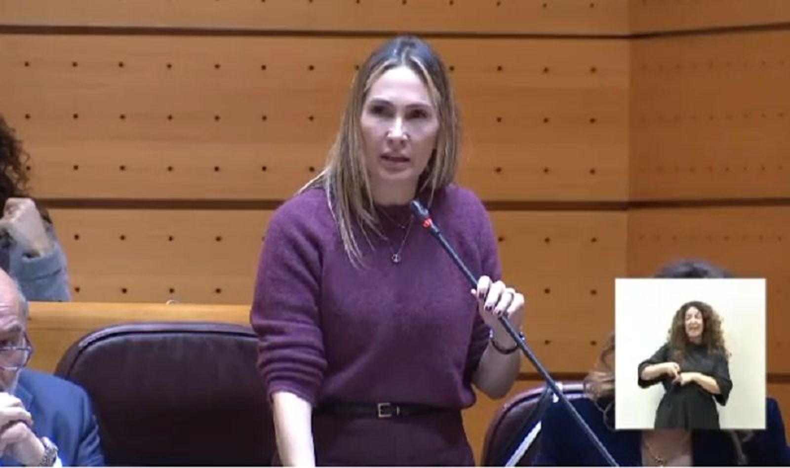 La senadora del PP por Ceuta Cristina Díaz. / FOTO CEDIDA