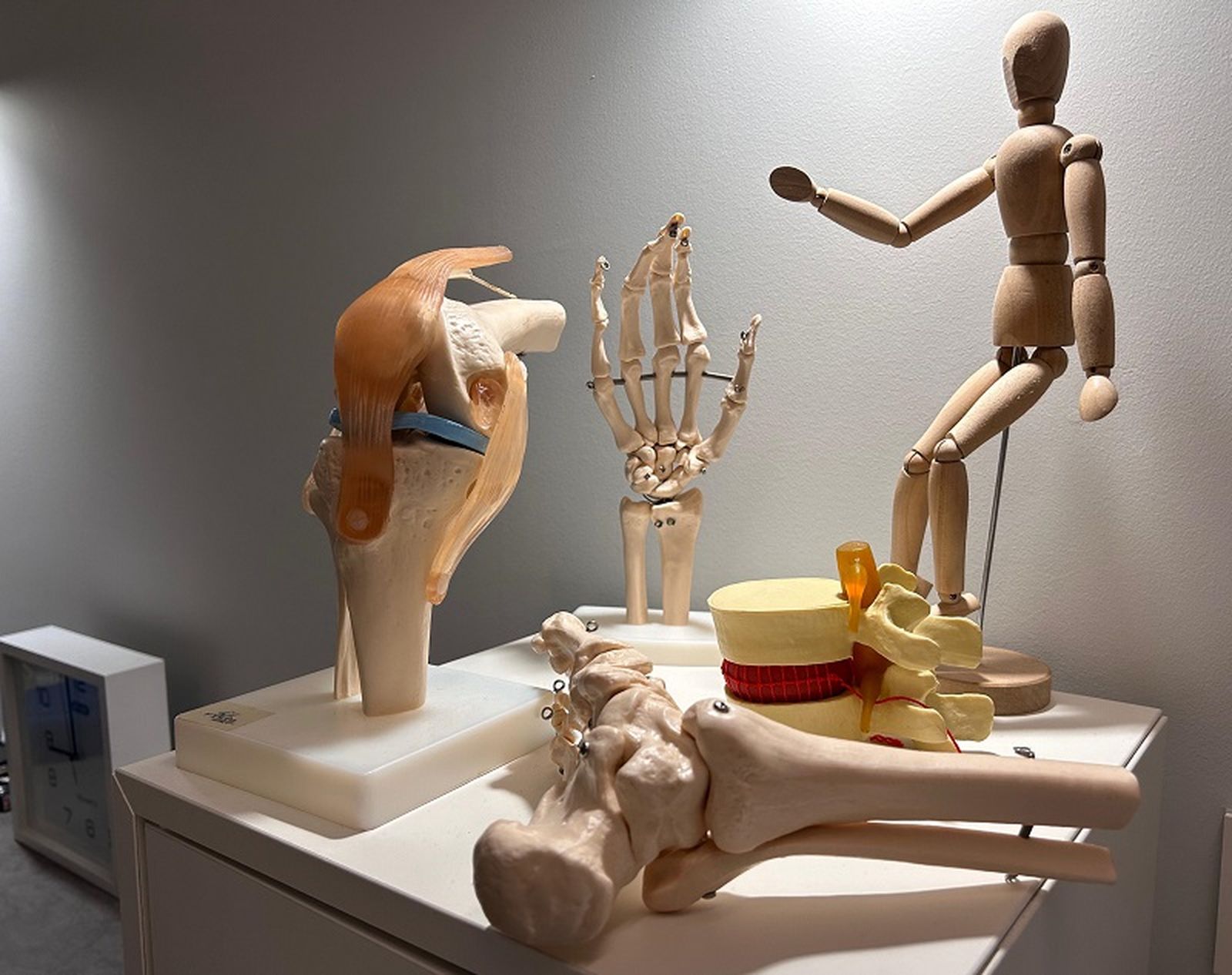 Herramientas de las que dispone Fisiomega. | FOTO E.A.Z.