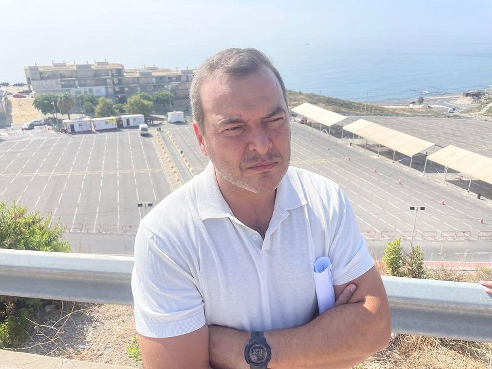 Gonzalo Sanz, responsable del área de Protección Civil de la Delegación del Gobierno./ FOTO REDUAN